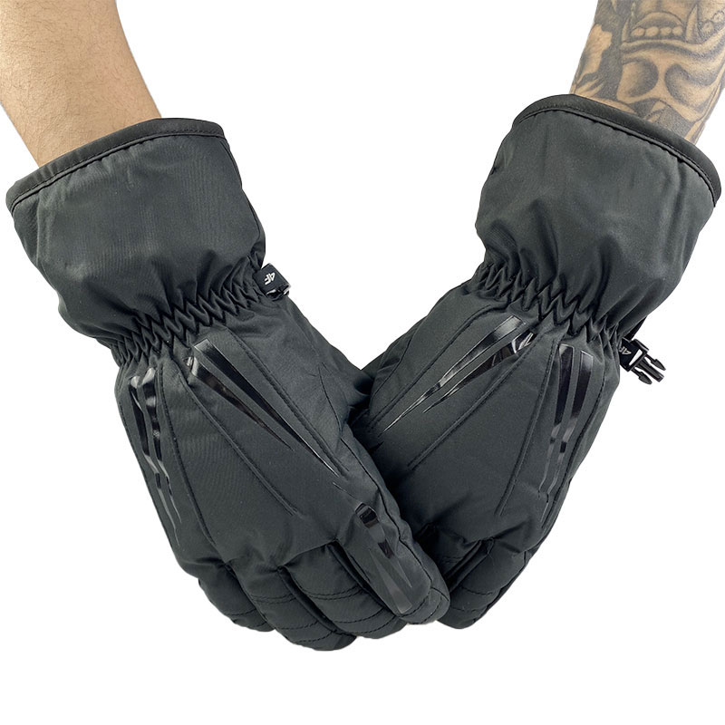 Custom ski gloves winter warm waterproof ski gloves men's and women's gloves
