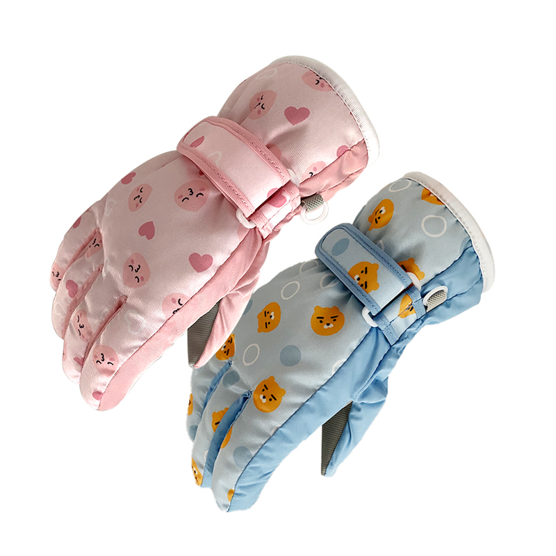 Wholesale Customized Logo Snowing Skiing Waterproof Ski gloves